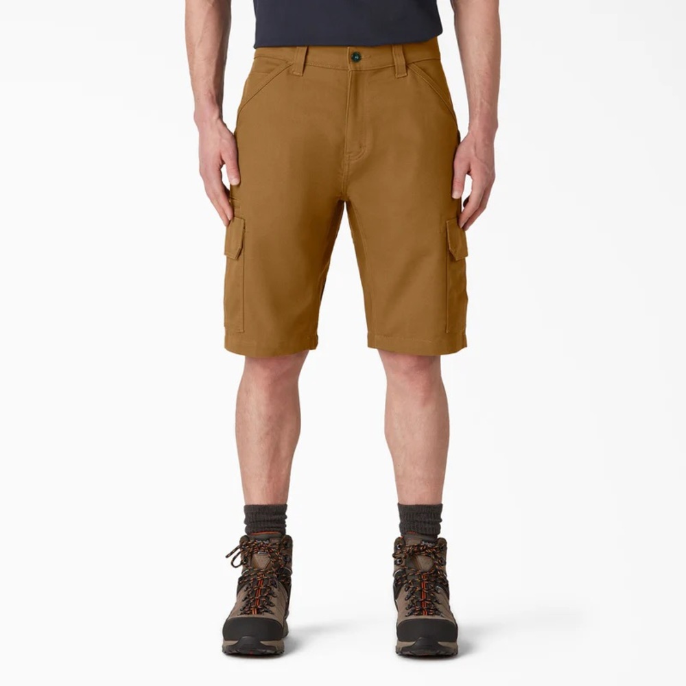 Dickies DuraTech Ranger Men's Brown Cargo Shorts NWT